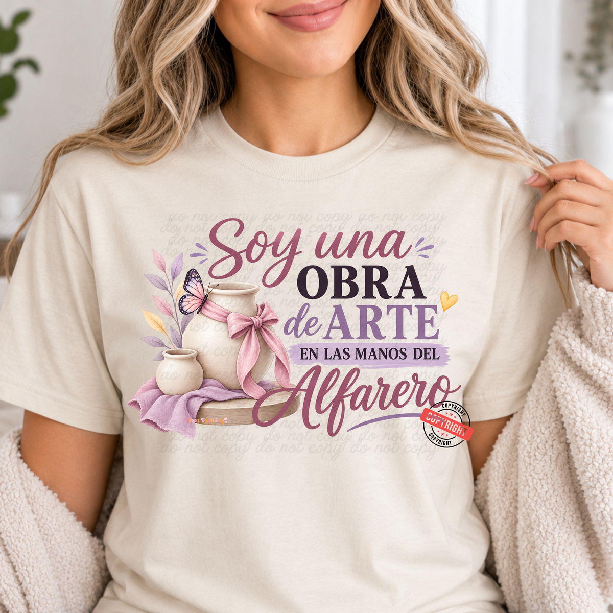 Soy una obra de arte Dtf shirt transfer