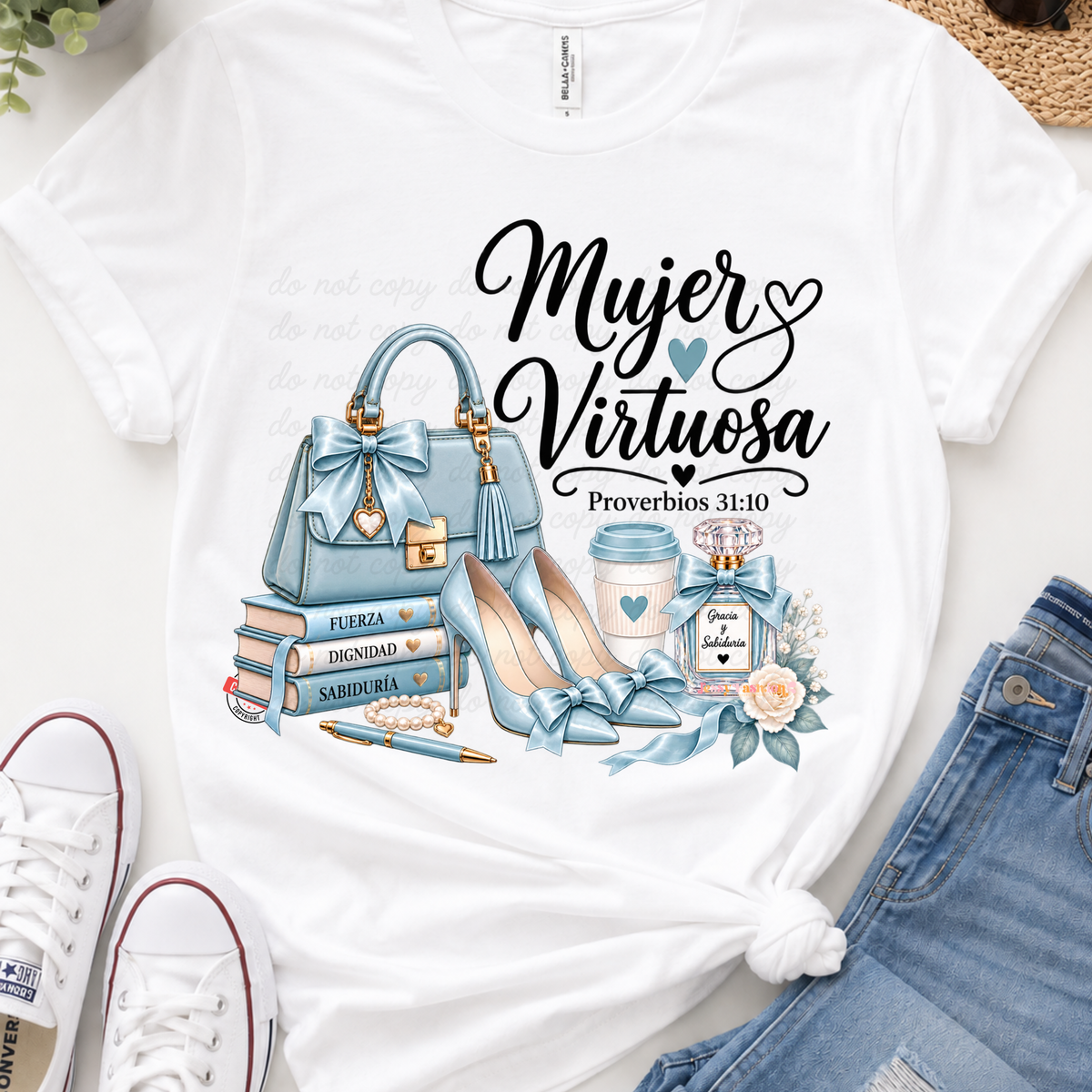 Mujer Virtuosa Dtf shirt transfer