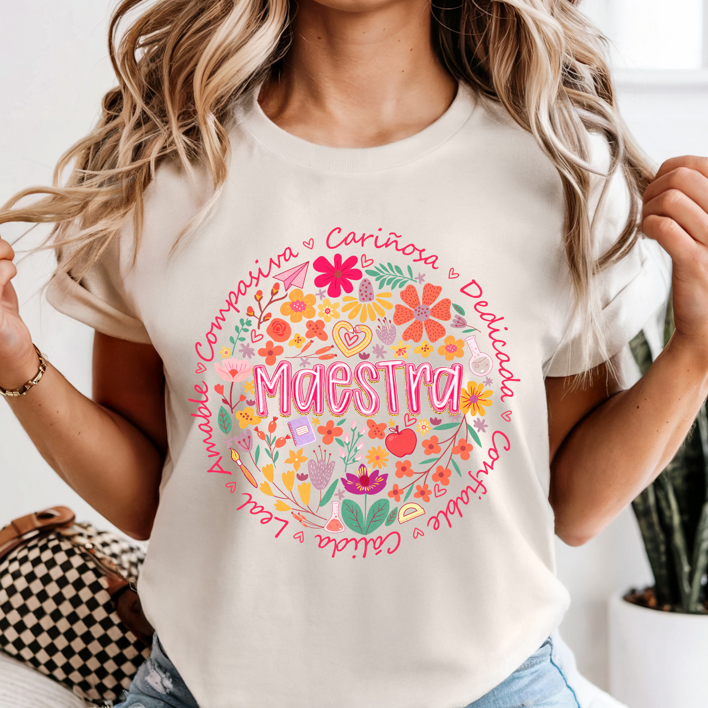 Maestra afirmaciones DTF Shirt Transfer