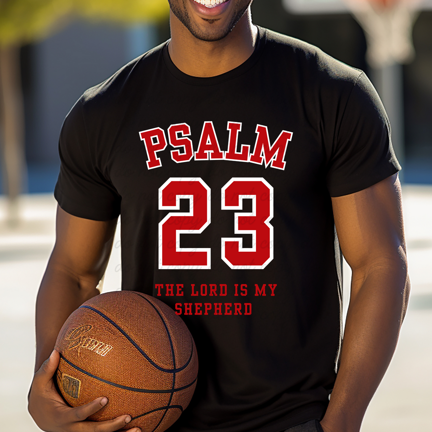 Salmo 23/ Psalm 23 DTF Shirt Transfer