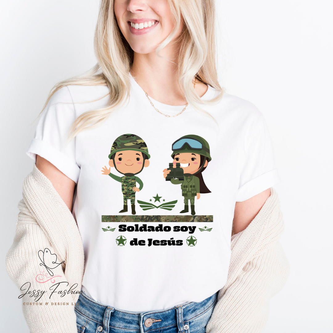 Soldado de Jesús DTF transfer