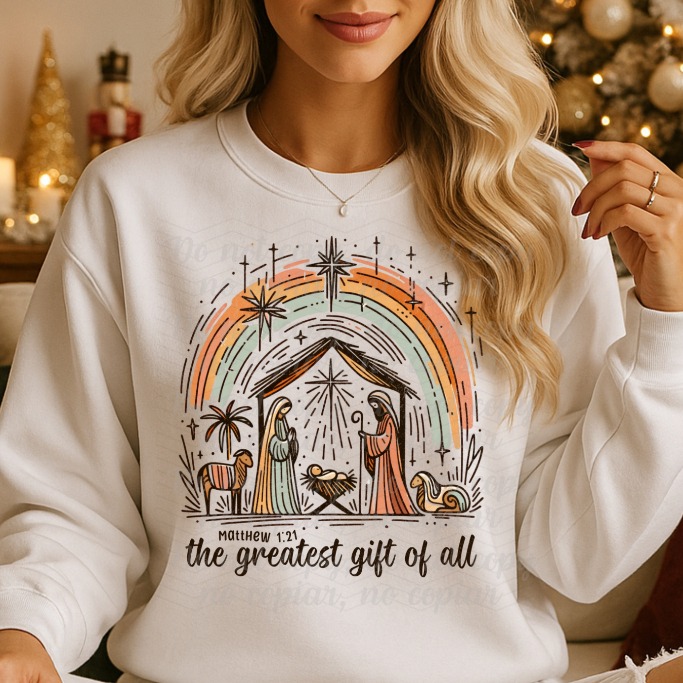The greatest gift of all! Dtf Shirt Transfer