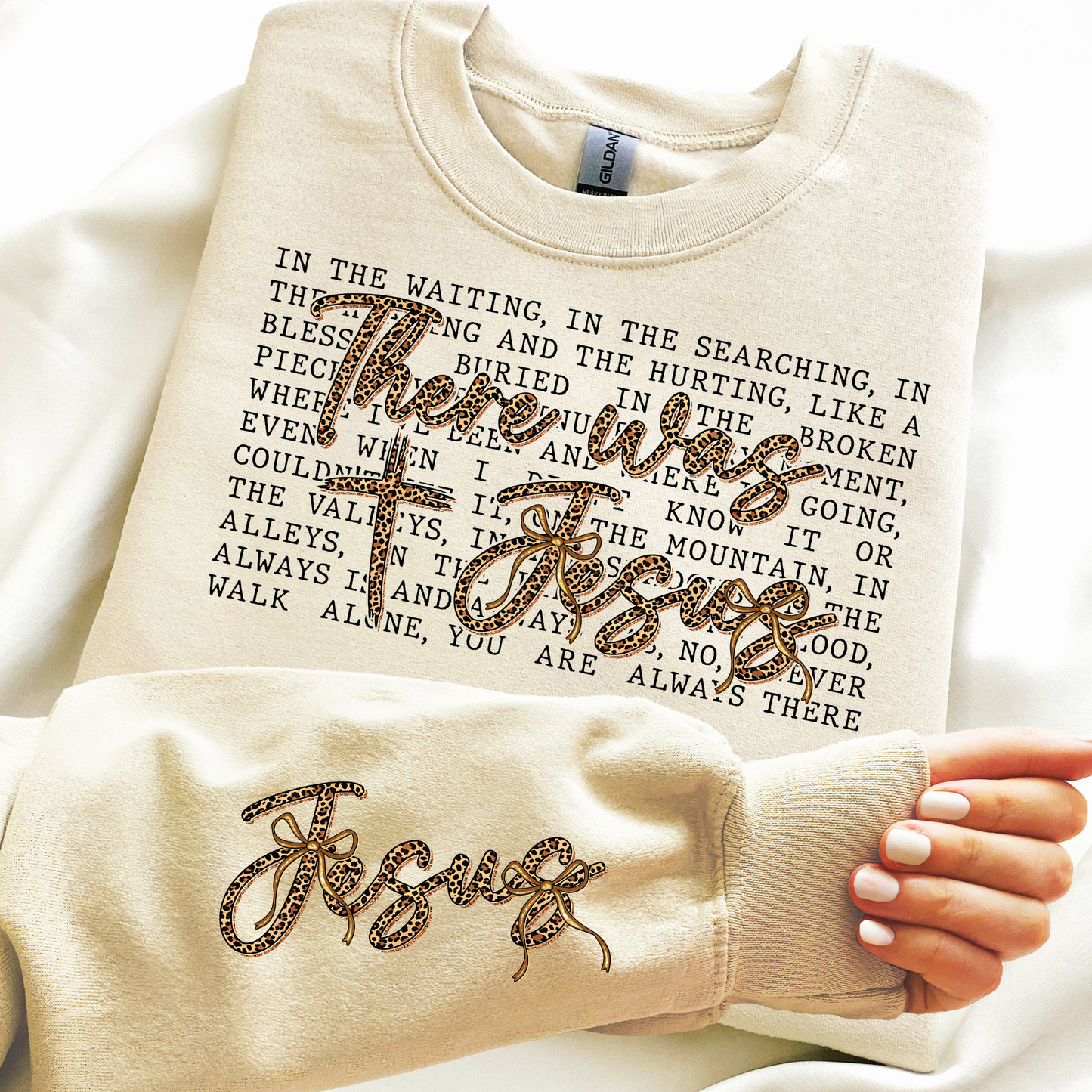 There was Jesus Dtf Shirt Transfer
