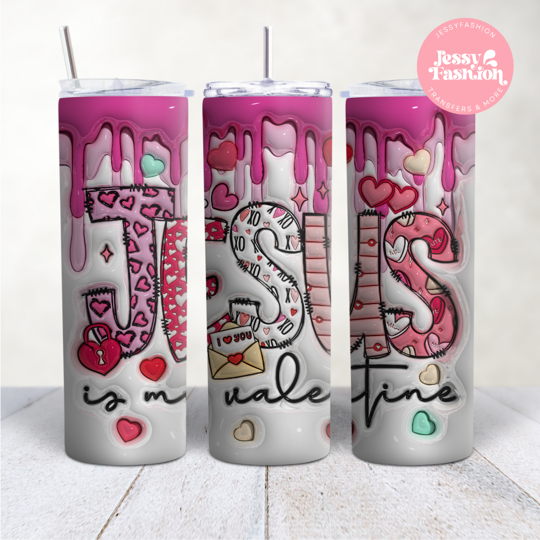 Jesus is my Valentines Sublimation transfer