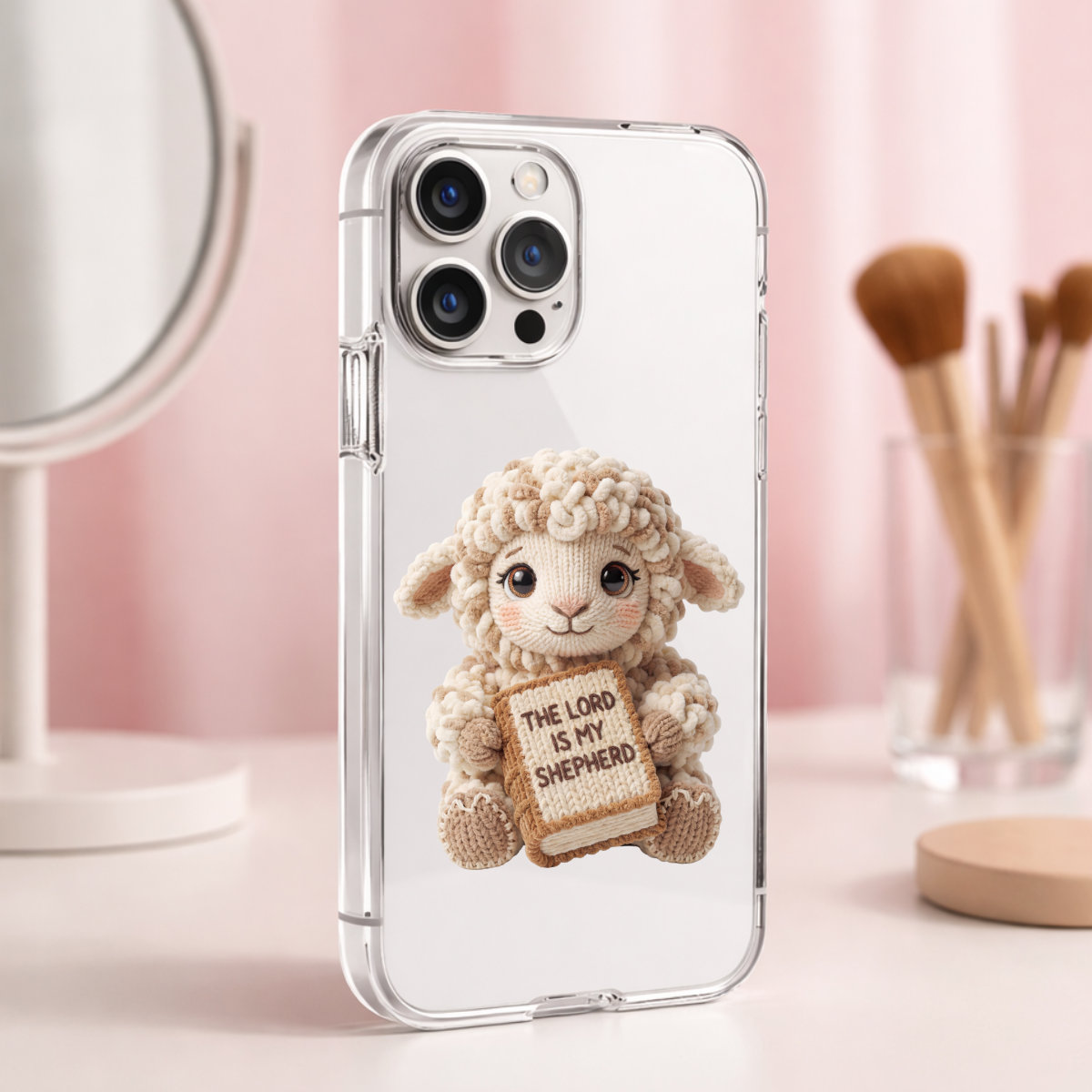 The Lord is my Shepherd Cellphone Uv Dtf Decal