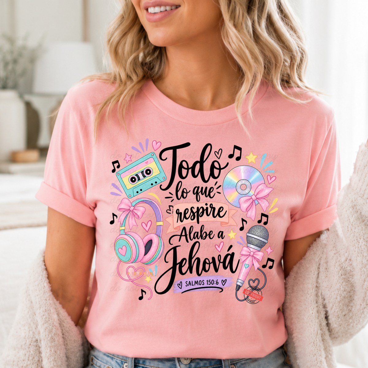Todo lo que respire Dtf shirt transfer
