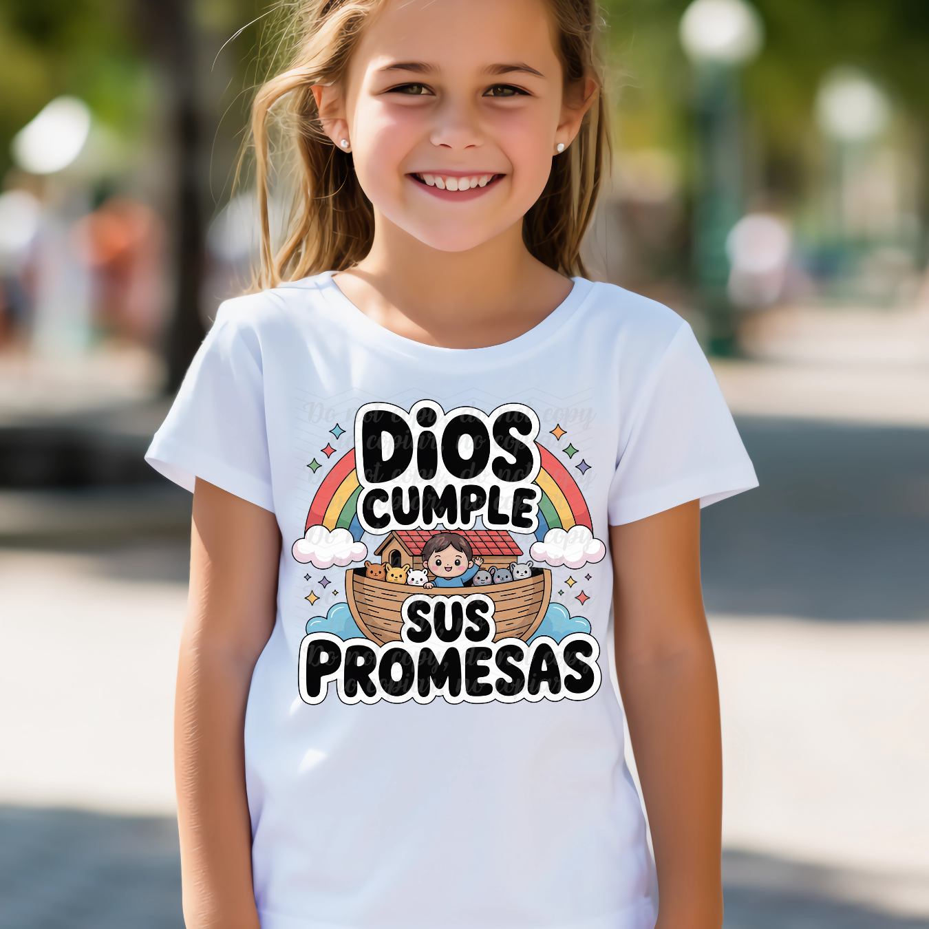 Dios cumple sus promesas DTF Shirt Transfer