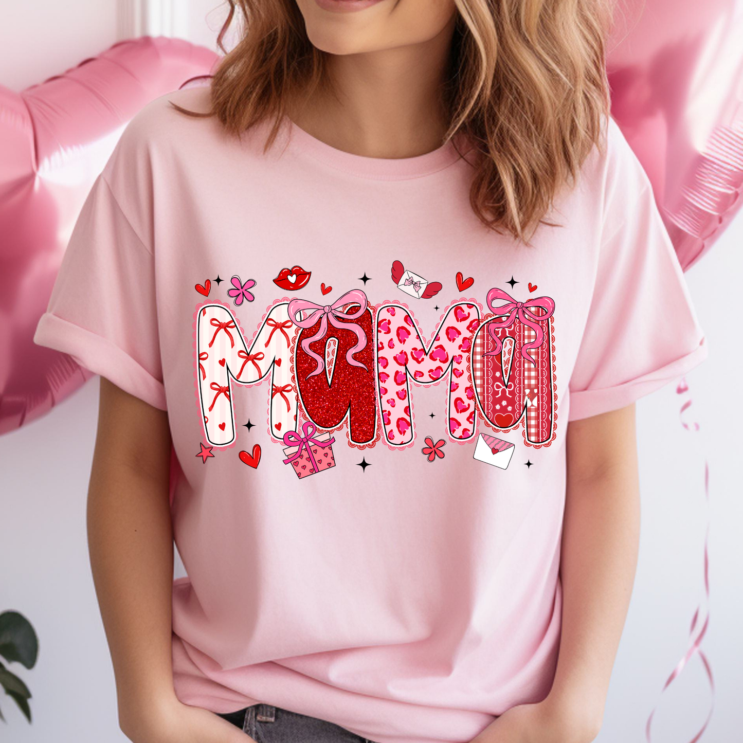 Mama Valentine Dtf Shirt Transfer