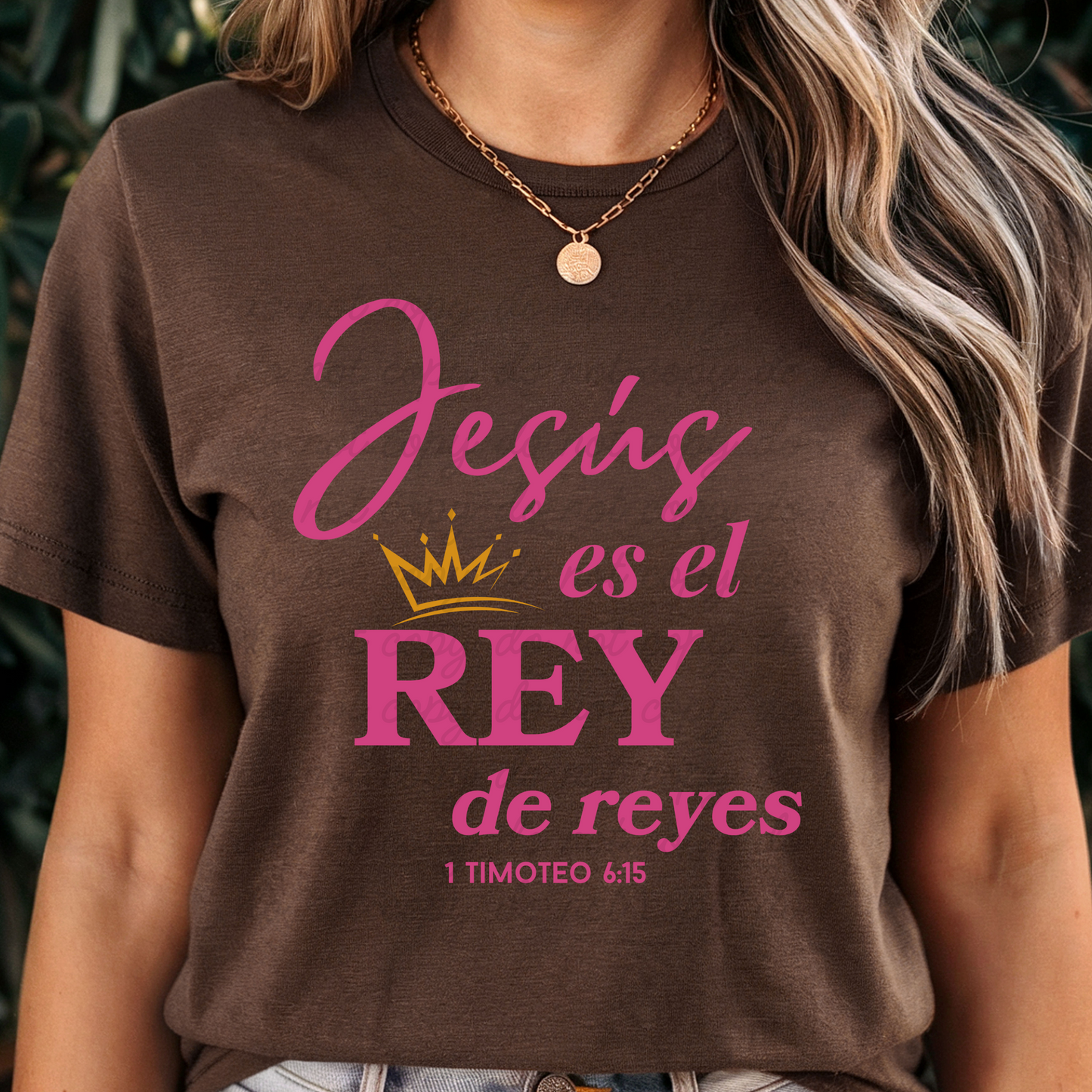 Jesús es el Rey de reyes DTF Shirt Transfer