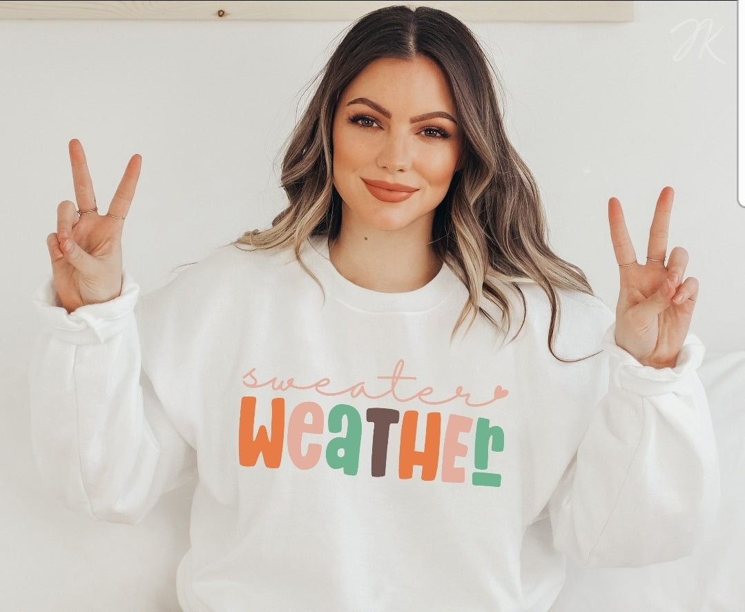 Sweater Weather DTF Shirt transfer