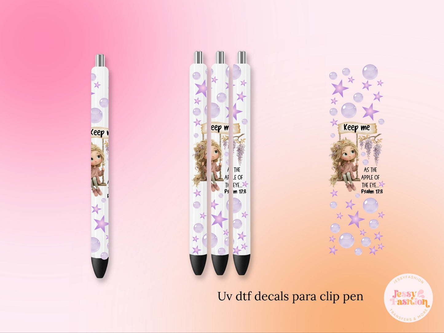 KEEP ME UV DTF PEN WRAP