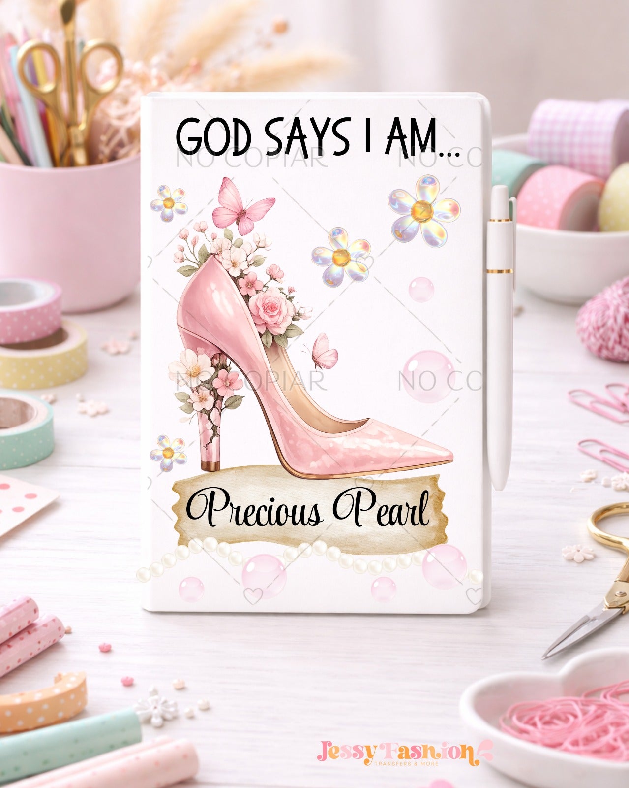 PRECIOUS PEARL UV dtf notebook