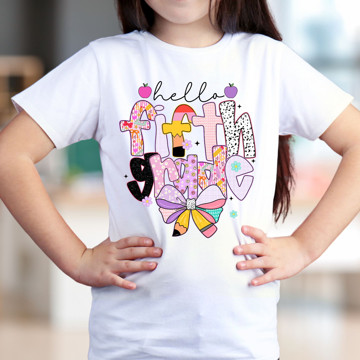 Back to school Girl Grade DTF Shirt Transfer