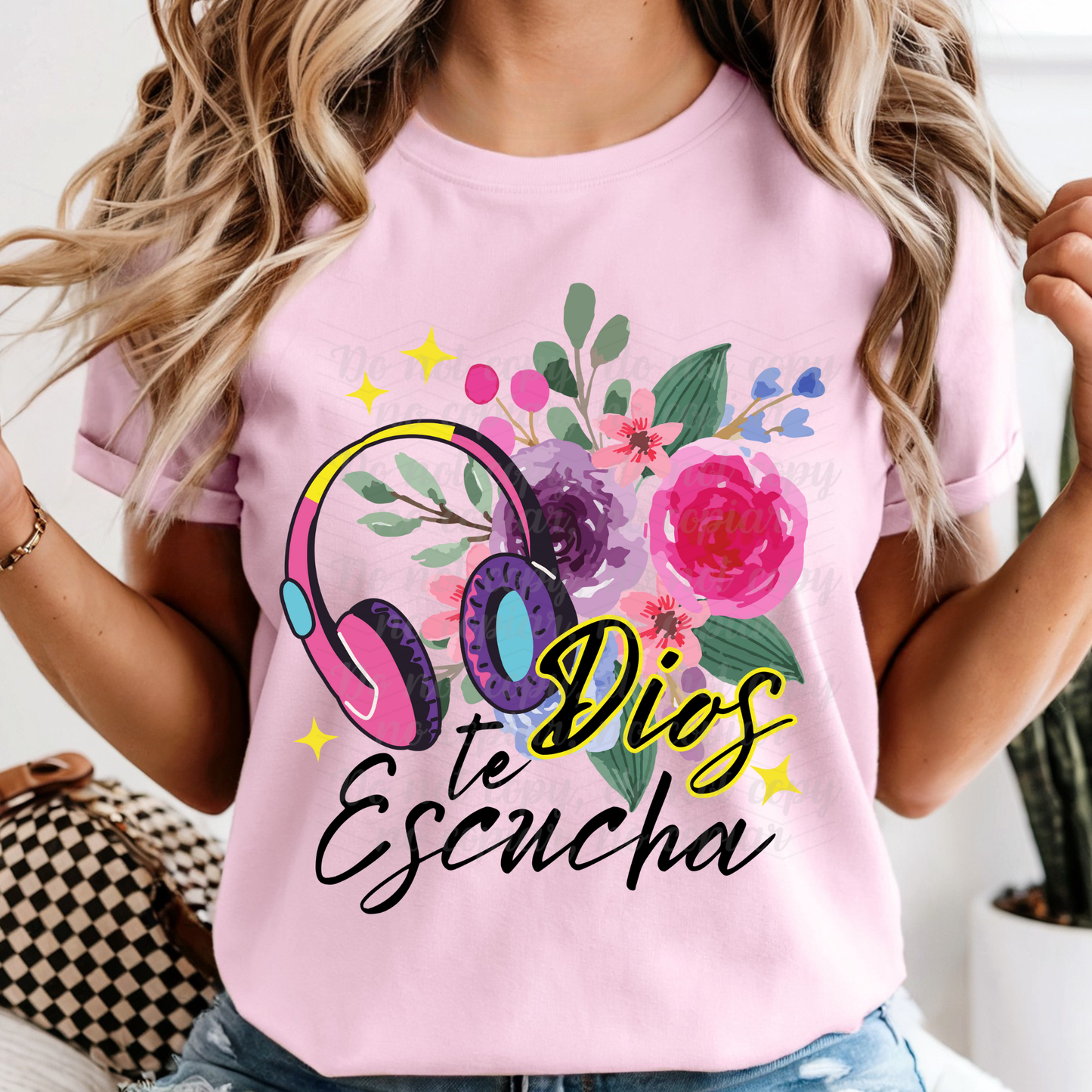 Dios te escucha DTF Shirt Transfer