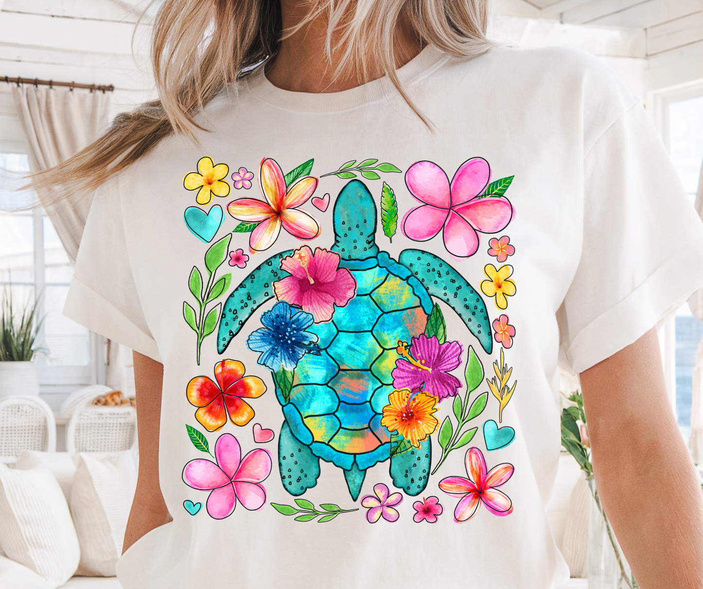 Sea Turtle Dtf Shirt Transfer