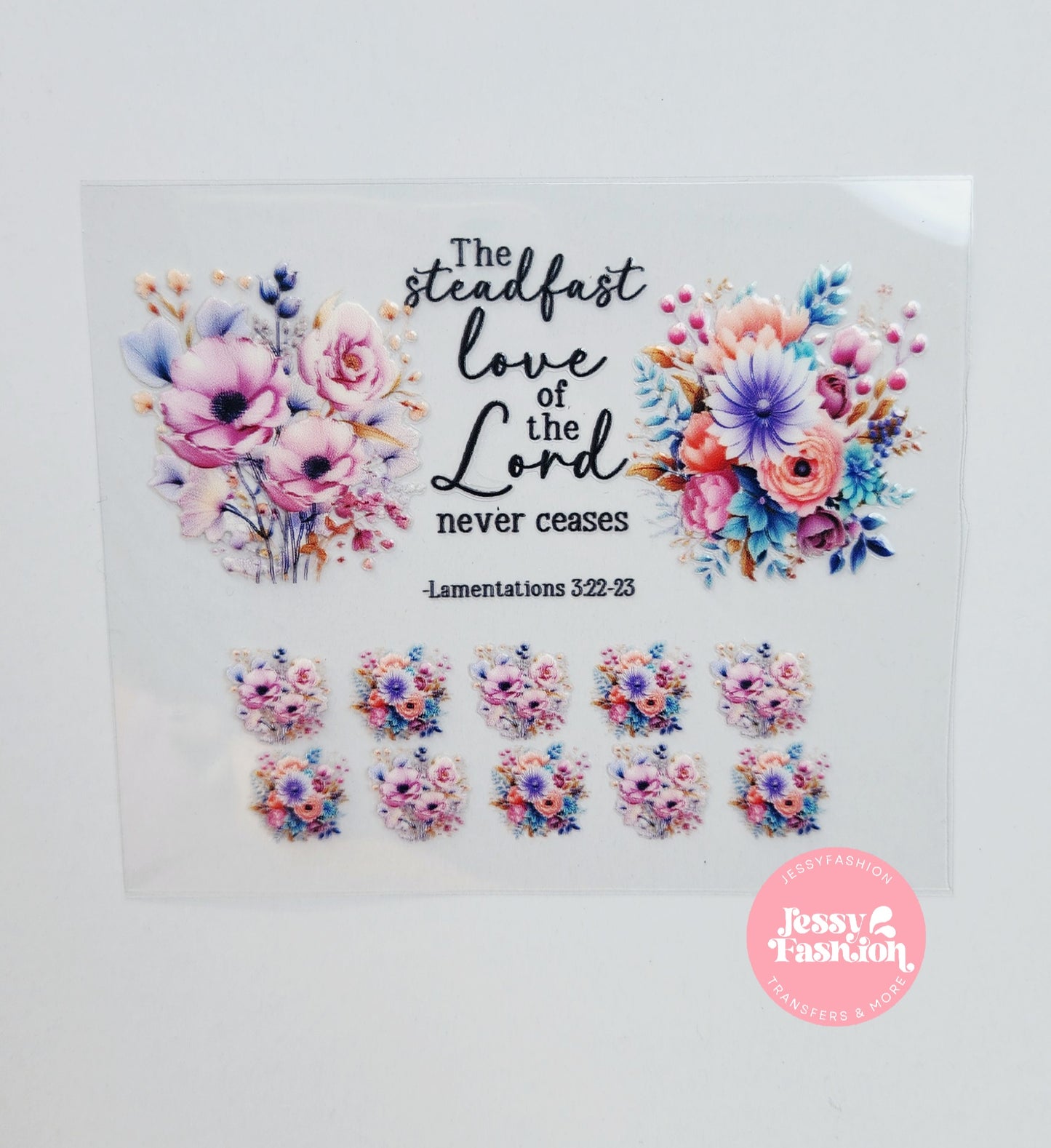 Love of the Lord Mini uv dtf wrap