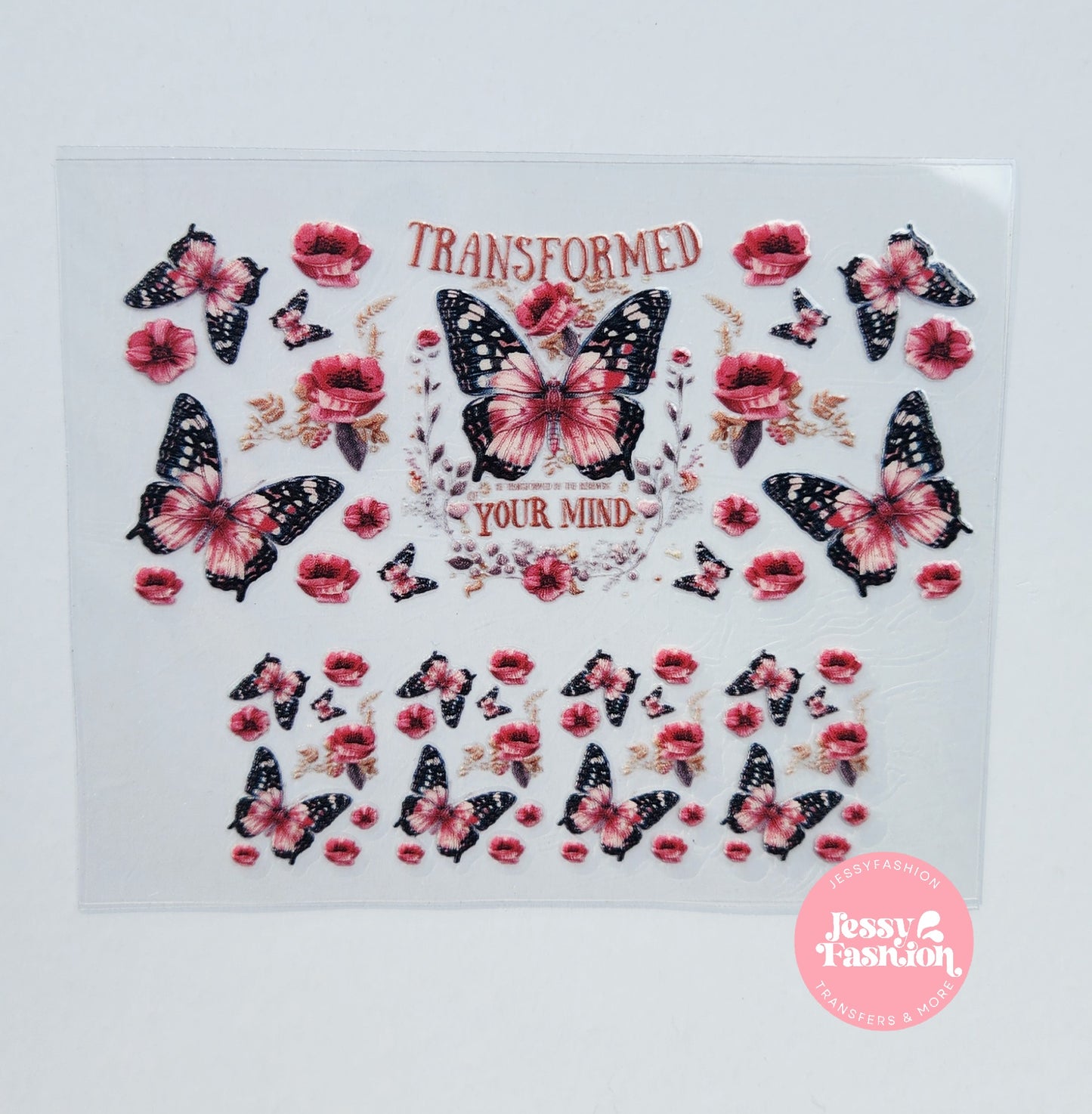 Transformed your mind Mini uv dtf wrap