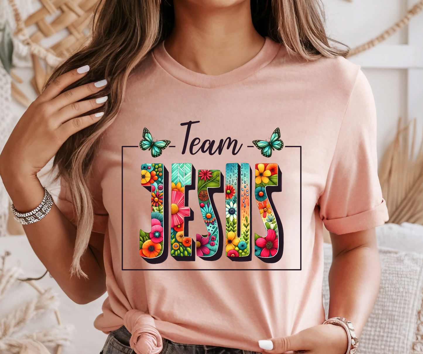 Team Jesus DTF Shirt Transfer