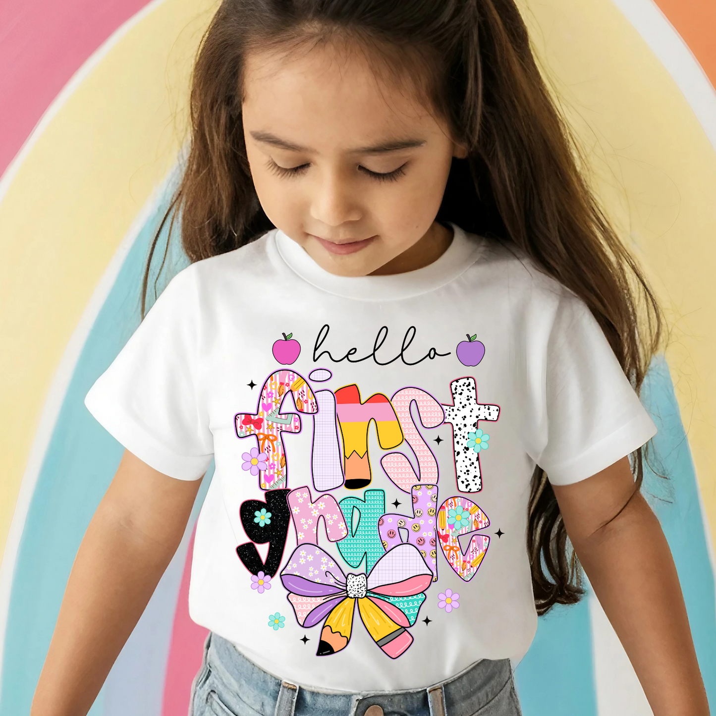 Back to school Girl Grade DTF Shirt Transfer