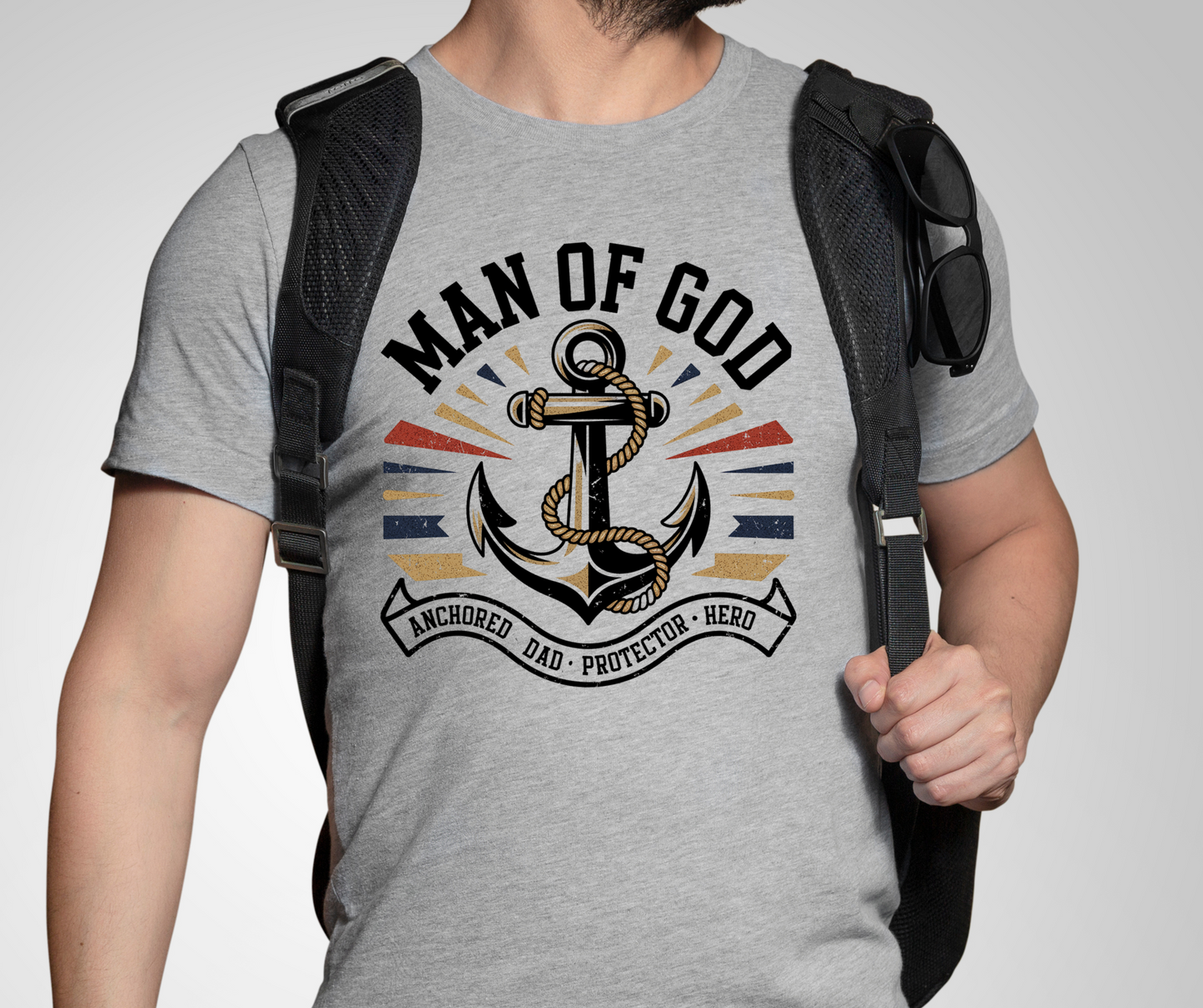 Man of God DTF Shirt Transfer