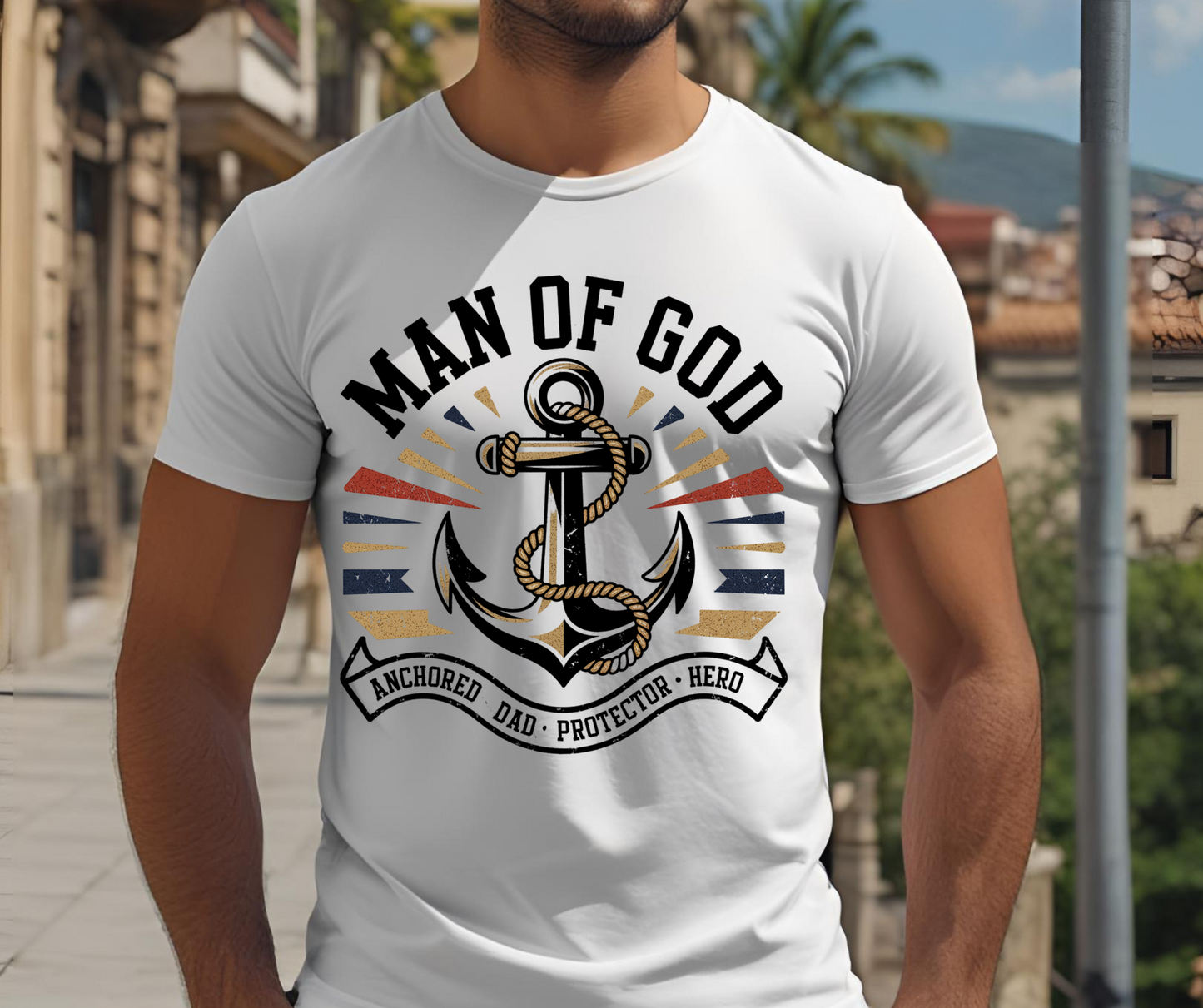 Man of God DTF Shirt Transfer