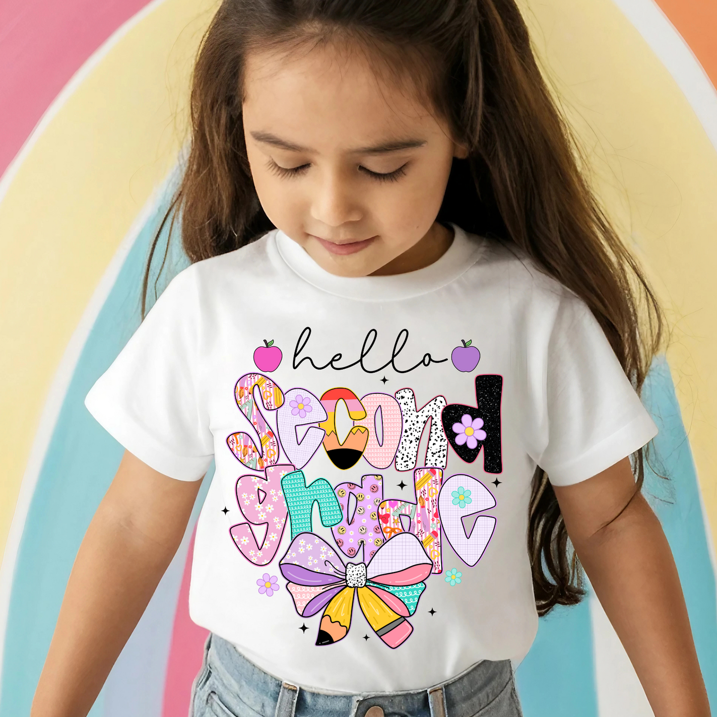 Back to school Girl Grade DTF Shirt Transfer