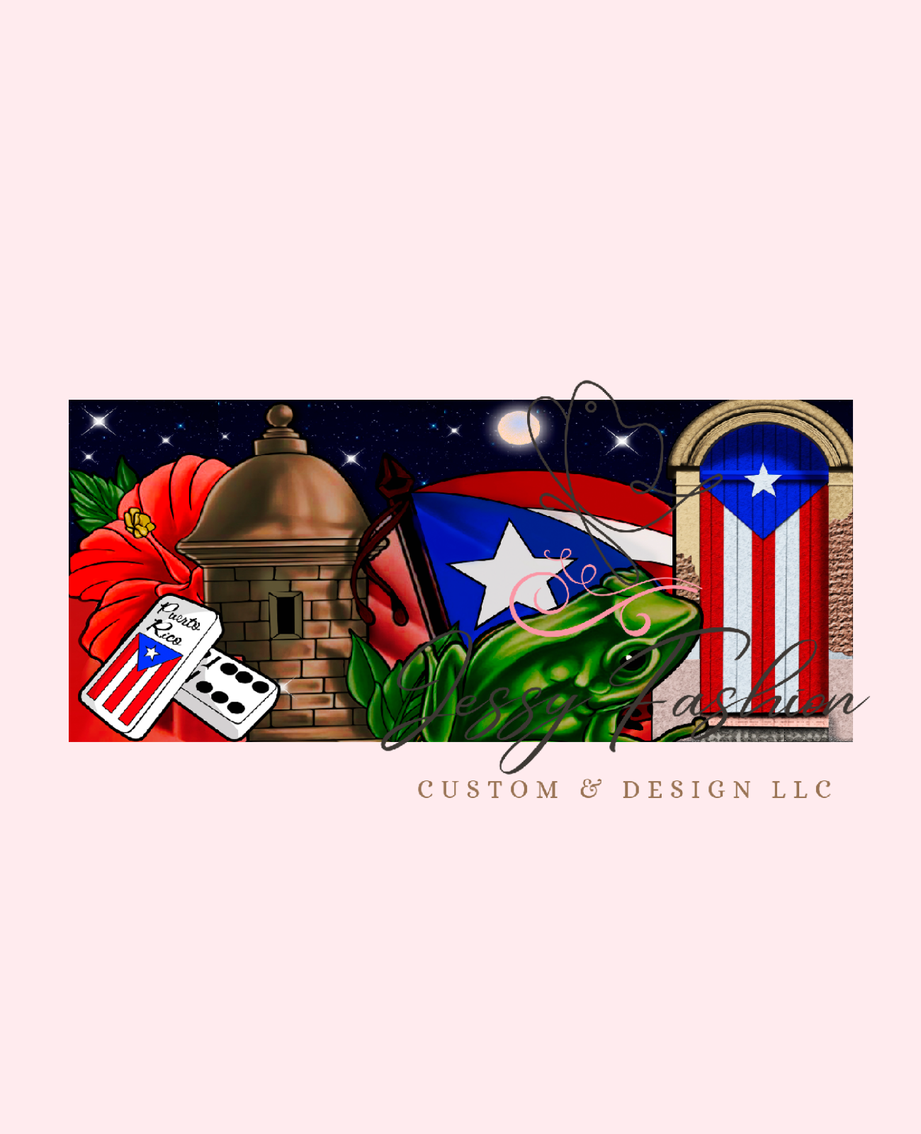 Puerto Rico night - Jessyfashion Custom & Design