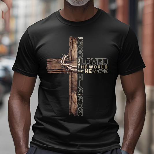 For God so love DTF Shirt Transfer