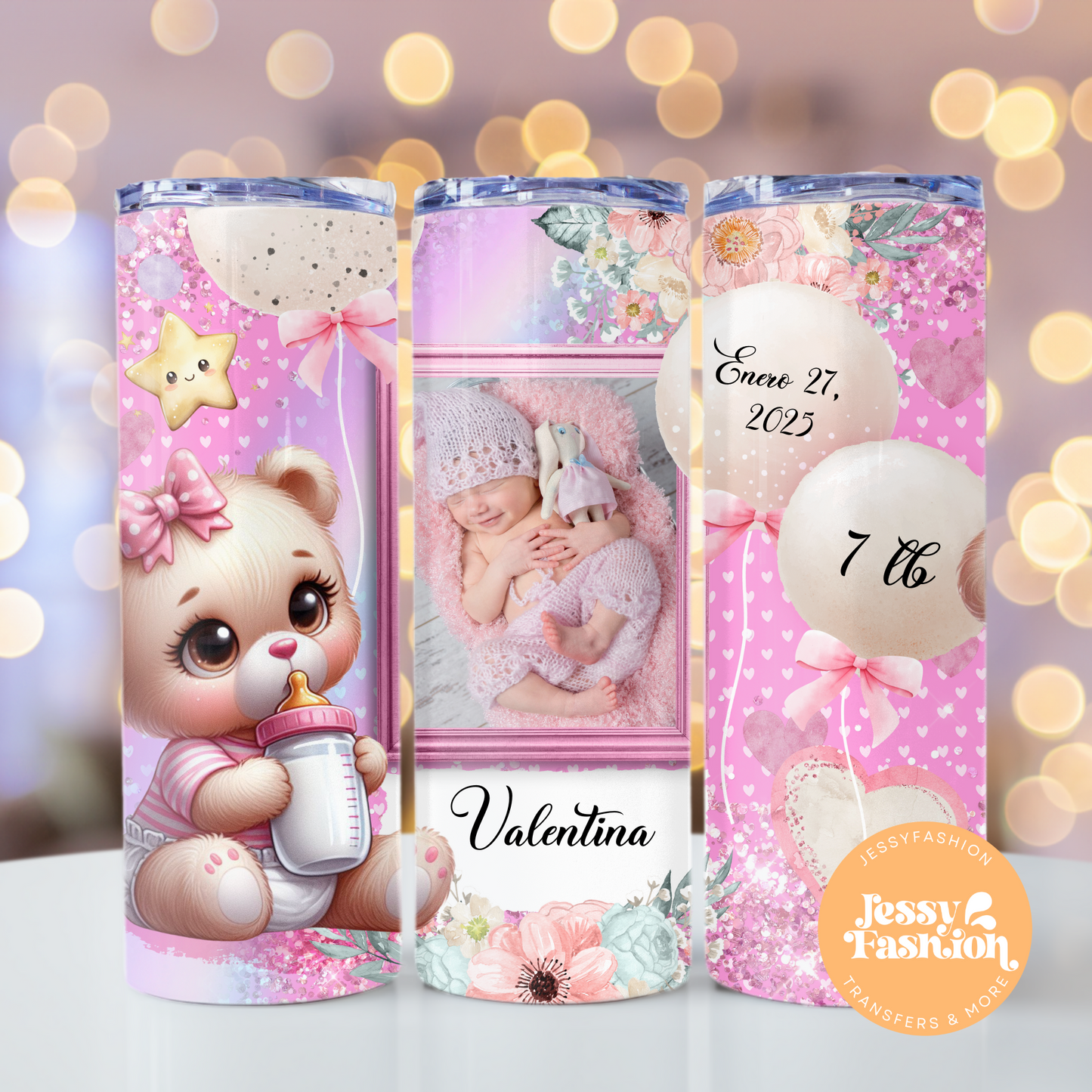 Baby Girl customized Tumbler