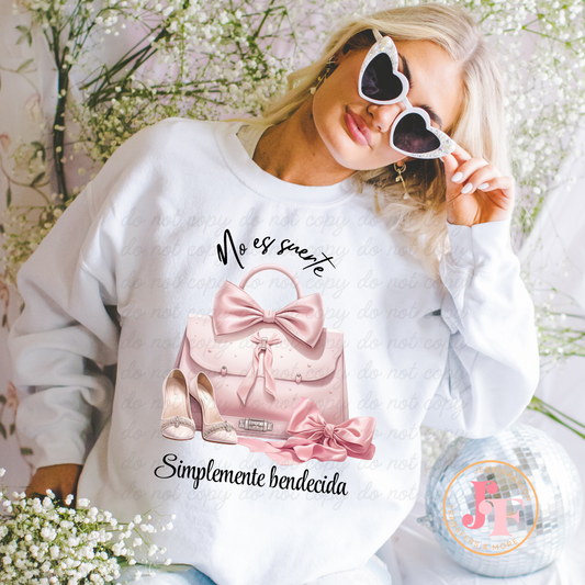 No es suerte! Fashion purse DTF Shirt Transfer