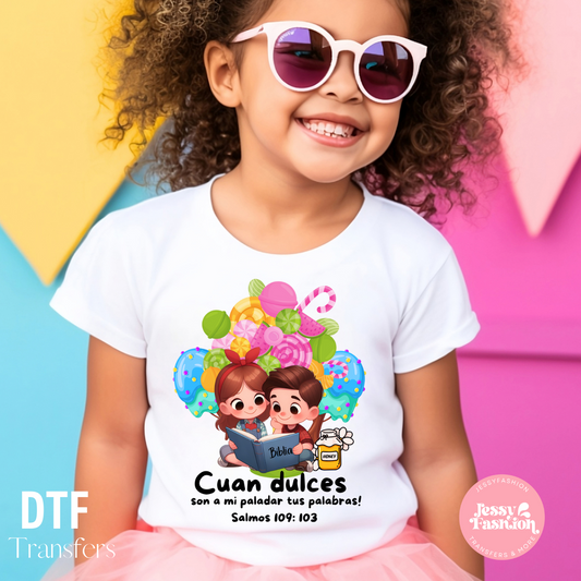 Cuan dulces son... DTF transfer