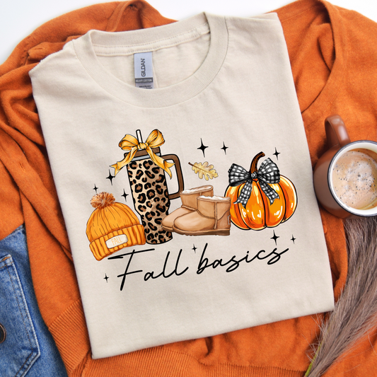Fall basics DTF Shirt Transfer