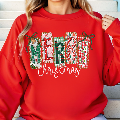 Merry Christmas DTF Shirt Transfer