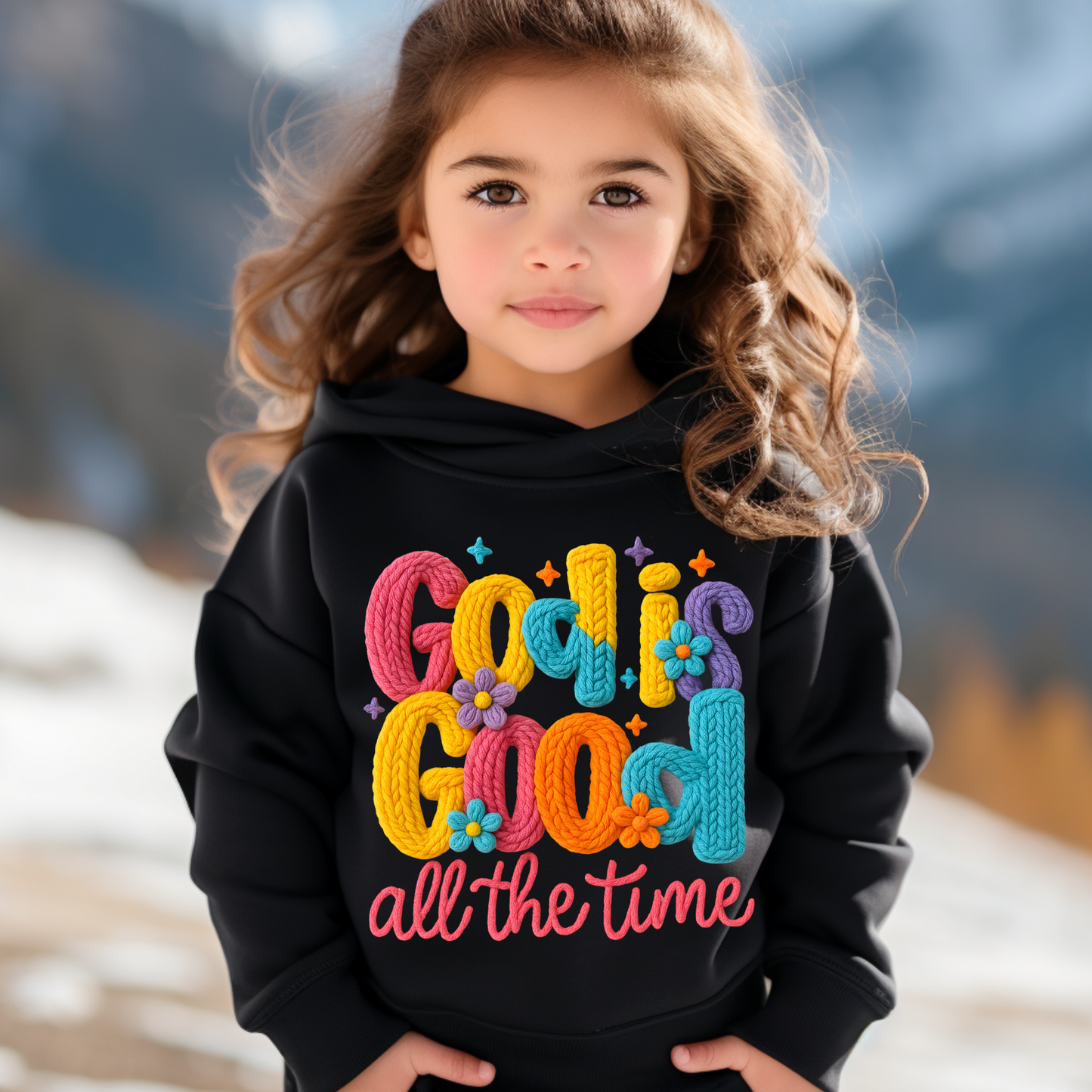 Colorful God is good Dtf Shirt Transfer