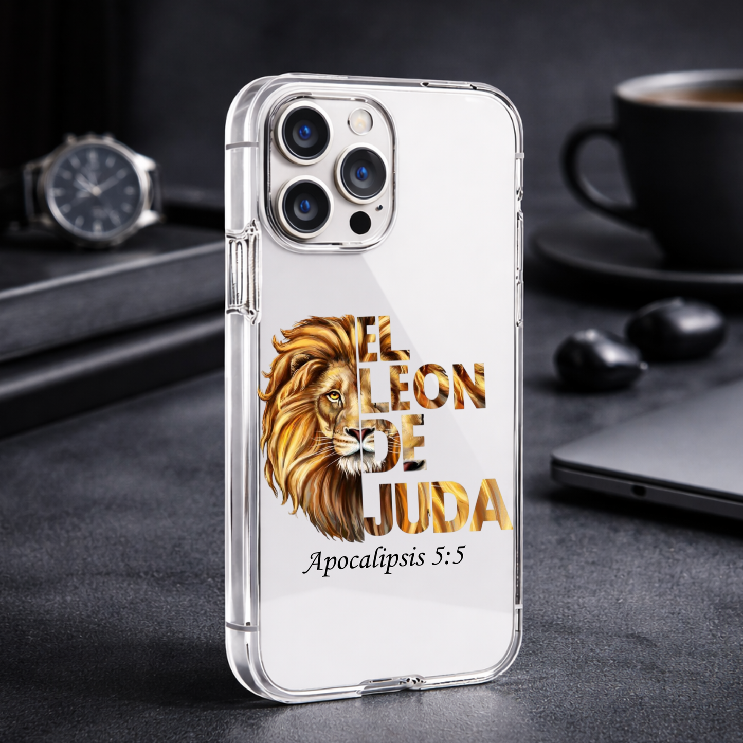 El león de Juda Cellphone Uv Dtf Decal