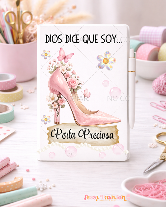PERLA PRECIOSA A5 UV dtf notebook (PRE-ORDEN)
