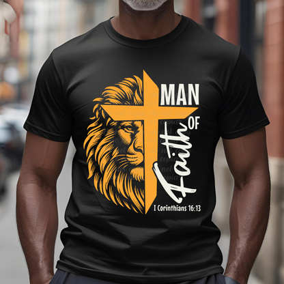 Man of Faith DTF Shirt Transfer