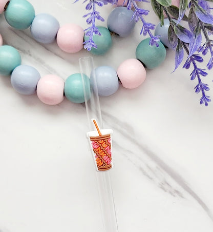 DD straw topper charm