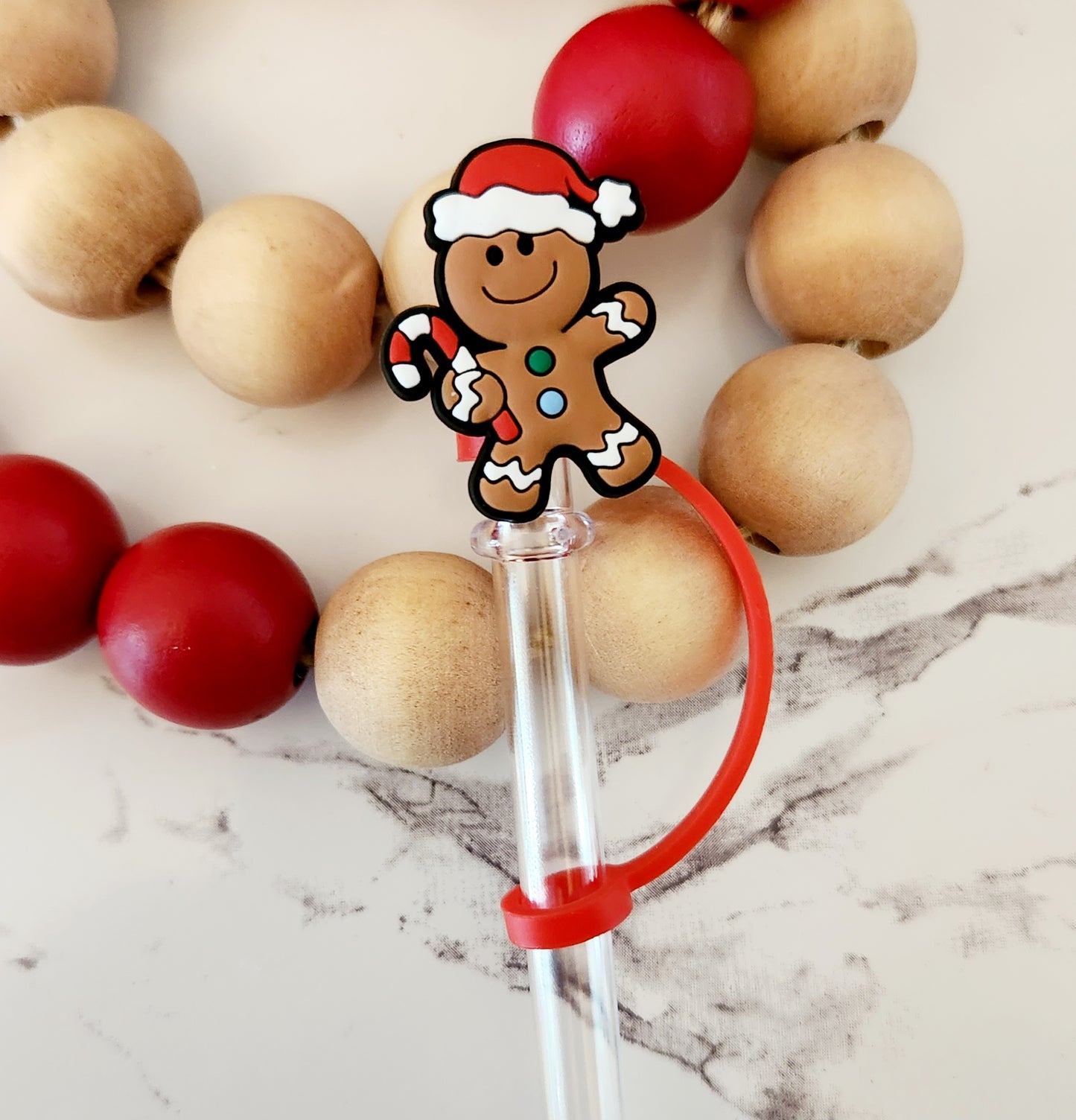 Gingerbread Straw Cover
