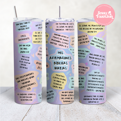 Mis Afirmaciones Biblicas Diarias Sublimation transfer