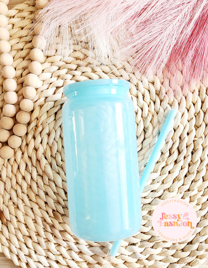 Plastic Colored Can 16oz