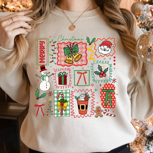 Christmas Festive DTF Shirt Transfer