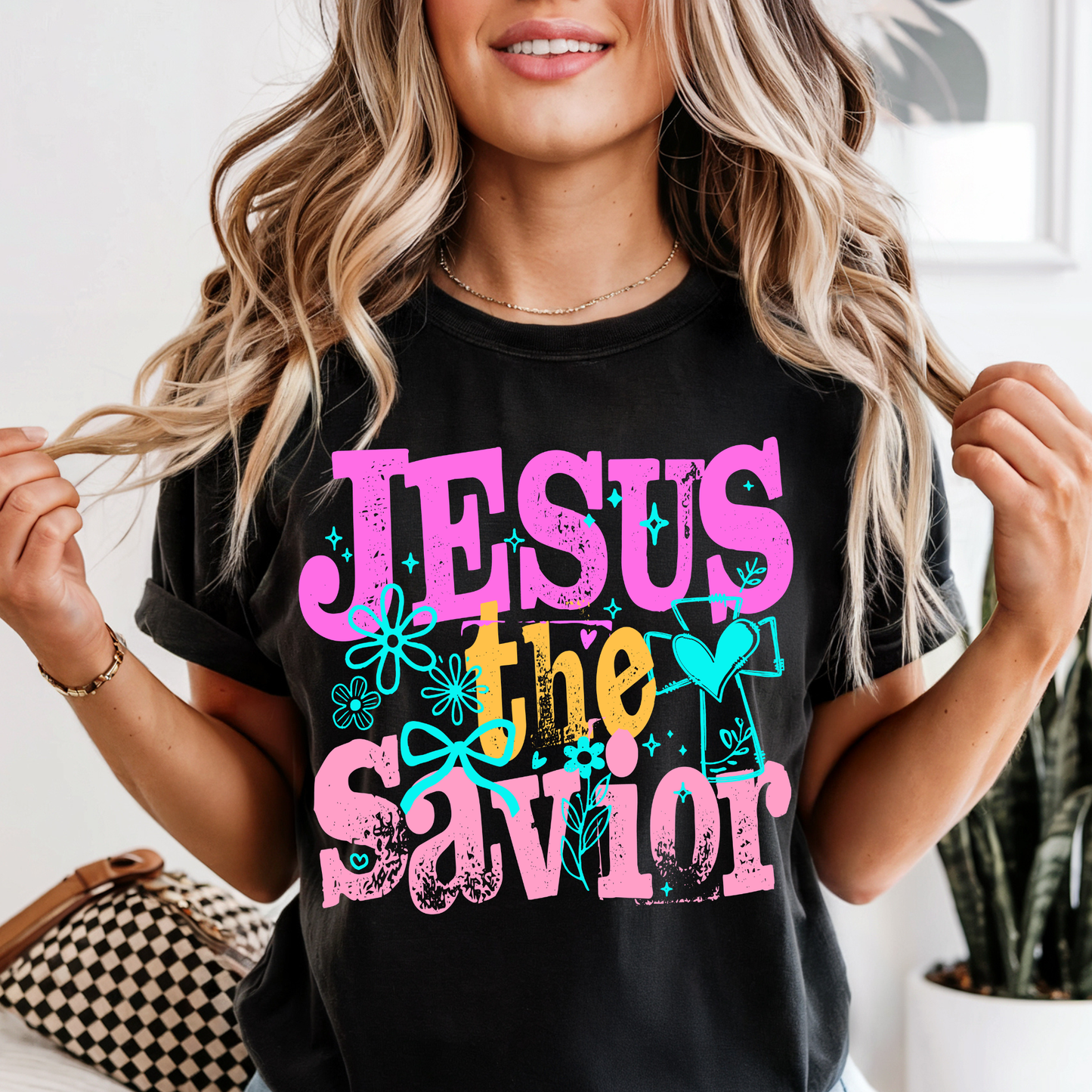Jesus the Savior Dtf Shirt Transfer