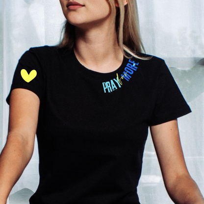 Faith Quotes neck and sleeve set Dtf Shirt Transfer