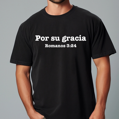 Por su gracia Dtf Shirt Transfer