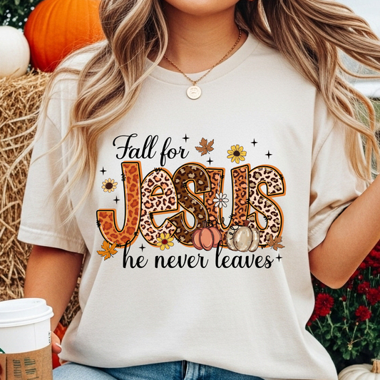 Fall for Jesus 🍂 DTF Shirt Transfer