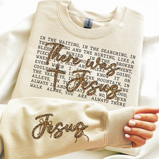 There was Jesus Dtf Shirt Transfer