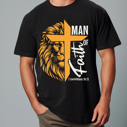 Man of Faith DTF Shirt Transfer