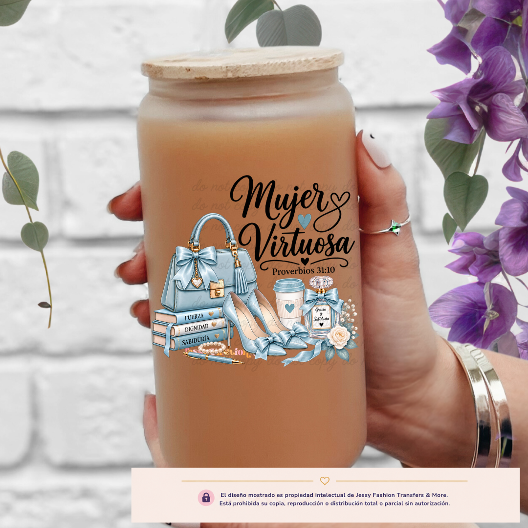Mujer Virtuosa UV DTF Decal