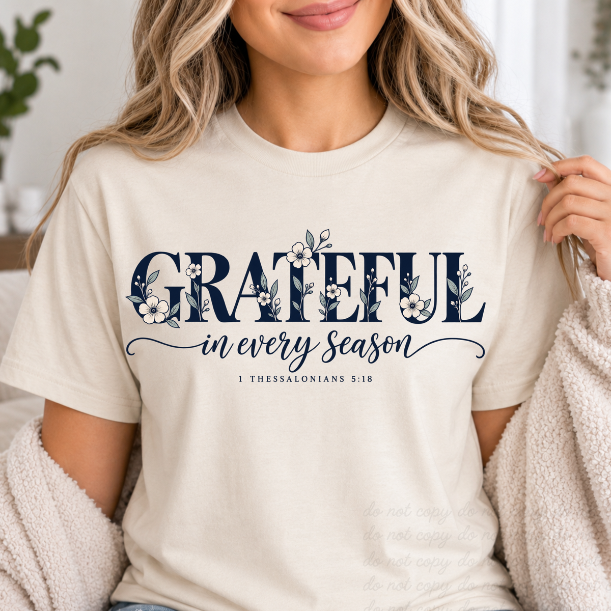 Gratitud or Grateful Dtf shirt transfer